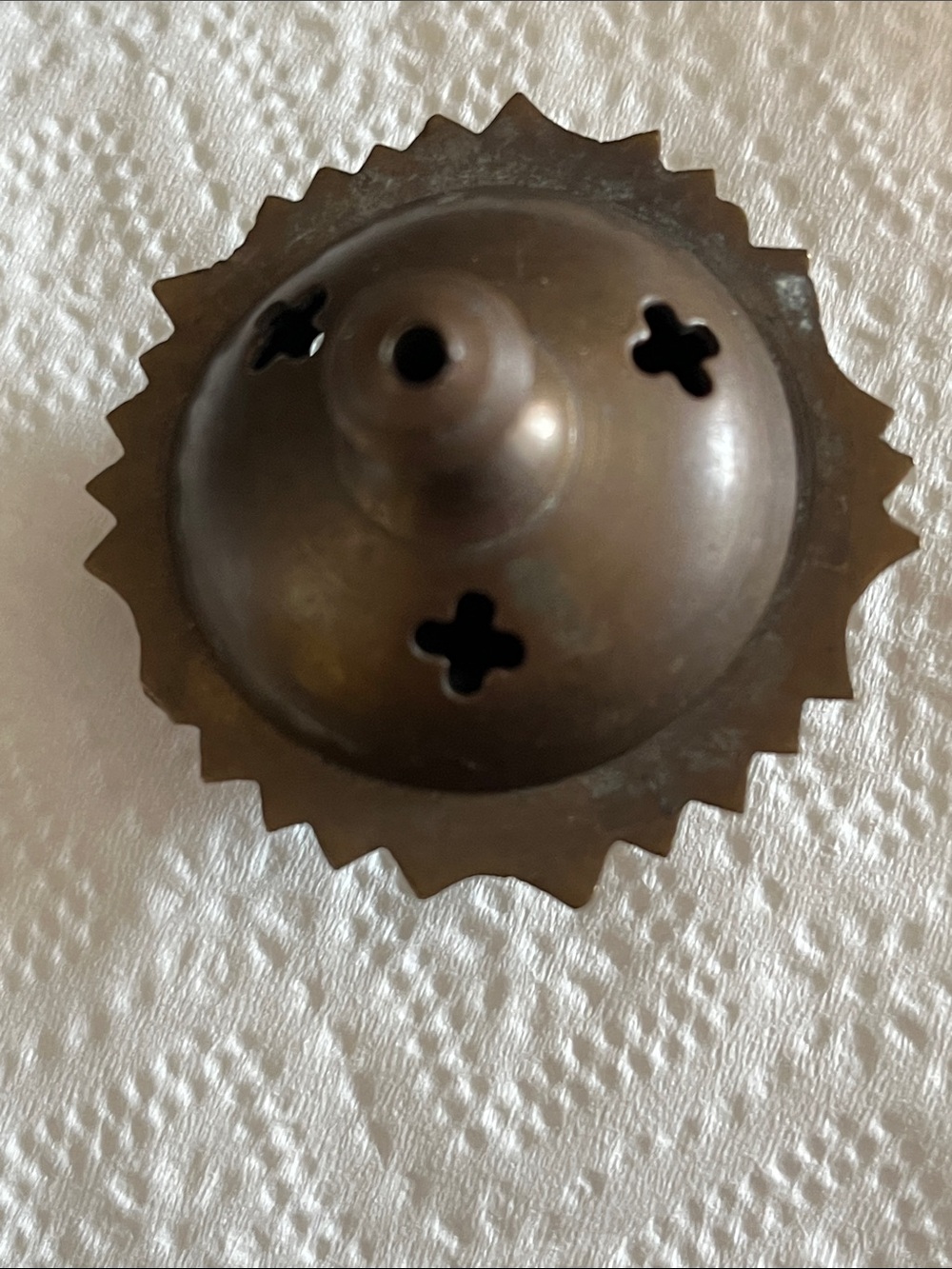 Vintage Brass Incense Burner 1960’s